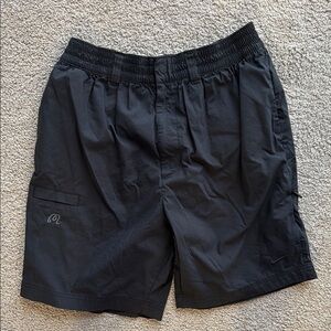 Black Nike / Malbon Men's golf Shorts